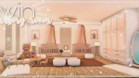 ROBLOX BLOXBURG: Twin Nursery Room k ♡